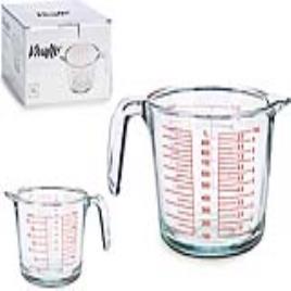 Jarra Medidora Transparente Cristal (1000 ml)