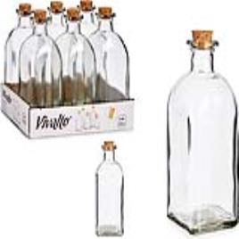 Garrafa de água Vidro (750 ml)