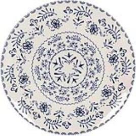 Plat bord  Blur Monaco Brilho Porcelana (Ø 26 cm)
