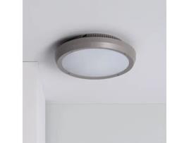 Teto Ledkia Curio Circular Cinzento 36 W (Ø 300 x 90 mm)