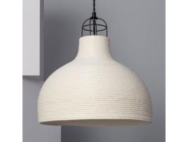 Candeeiro de Suspensão LEDKIA Chisa (Marfim - E27 - 60 W)