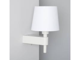 Candeeiro de Parede LEDKIA Chini (Branco - E27 - 40 W)