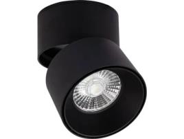 Candeeiro LED LEDKIA New (Preto - LED Integrado - 30W)