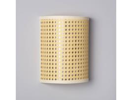 Candeeiro de Parede LEDKIA Karibu (Natural - E14 - 60 W)