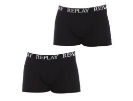 Boxers de Homem REPLAY UNDERWEAR Preto (XL)
