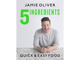 Livro 5 Ingredients de Jamie Oliver (Inglês - Capa Dura)