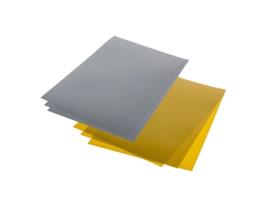 Crazy Plastic 14 Folhas Metálicas Ouro-Prata DIAM'S