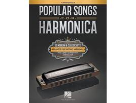 Livro POPULAR SONGS FOR HARMONICA de Hal Leonard Corp (Inglês)