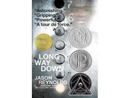 Livro Long Way Down de Jason Reynolds (Inglês)
