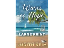 Livro Waves of Hope Large Print Edition Sanderling Cove Inn Series de Judith Keim (Inglês)