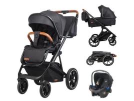 Carrinho Bebé 3 em 1 COCCOLLE Nessia Diamond Black