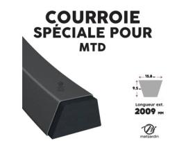 Lâmina de Corte para Descarga Traseira Mtd 42. Nº 742-0671A. Corta 54 Cm MATIJARDIN