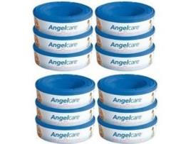Recargas de Fraldas Angelcare Mega Pacote de 12 Branco Misto ANGEL CARE