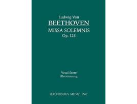 Livro Missa Solemnis Op 123 Vocal score de Ludwig van Beethoven (Inglês)