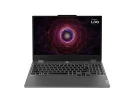 Laptop LENOVO LOQ (Cinzento - 16 GB RAM - 512 GB SSD - 15,6' - Tomada EU - NVIDIA GeForce RTX 3050 - Qwerty US - AMD Ryzen 5)