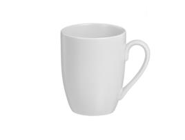 Conjunto de 6 Chávenas CAISON Branco Porcelana 350 ml Acabamento opaco