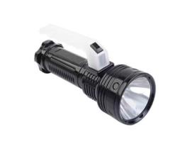 Lanterna Portátil Com Luz Led Q5 Cree Lâmpada De Vigilância Preta Pilhas Aa CHINESBOL