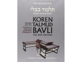 Livro Pesahim de Adin Steinsaltz (Hebraico - Capa Dura)