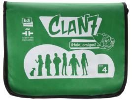 Livro Clan 7 con Hola Amigos de Edinumen e Equipo (Inglês)