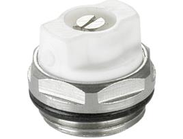 Válvula de Escape Manual de 1/4 de Polegada BSP para Ventilação de Ar de Radiador