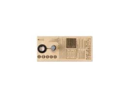 GISOWATT 83142B0K Pacote de 5 filtros de papel 97102B9N 99100B4N 99100B5N