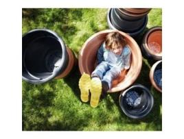 Elho 2055355 Vaso Cilindro Green Basics Preto 35 X 35 X 26 Cm ELHO GIVE ROOM TO NATURE