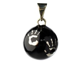 Bijutaria de Gravidez com Mãos de Mulher BOLA