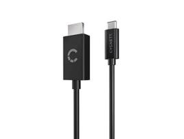Cabo CYGNETT Unite Usb-C para Conector Hdmi 4K-60Hz 1 8M Preto Fa