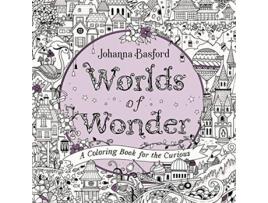 Livro Worlds of Wonder de Johanna Basford (Inglês)