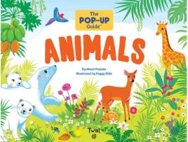 Livro PopUp Guide Animals de Maud Poulain (Inglês)