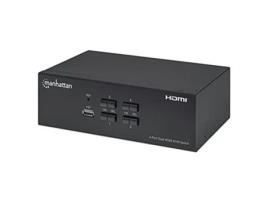 Switch Kvm Hdmi 4 Doppio Monitor MANHATTAN 153539