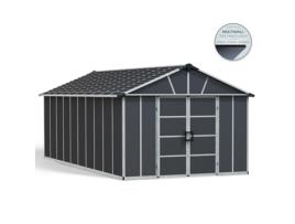 Abrigo CANOPIA BY PALRAM Casa Yukon 643x332x252 cm Cinzenta com Piso