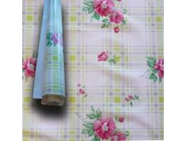 Toalha de Mesa TEYKOS Mega Stock Rolo Metros Alt Oleada Residências PVC Rosa (A140 cm 140 cm)