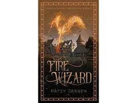 Livro Fire Wizard Ghostspeaker Chronicles de Patty Jansen (Inglês)