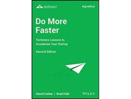 Livro Do More Faster Techstars Lessons to Accelerate Your Startup de Brad Feld e David G Cohen (Inglês - Capa Dura)