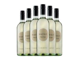 Vinho branco CARDETO Matile Pinot Cinza Umbria (0.75 L - 6 Unidades)