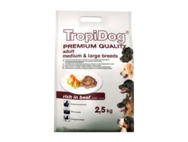 Tropidog Premium Medium&Amplarge Breeds Beef&Amprice 2.5Kg