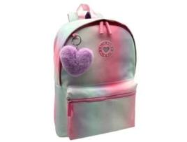 Mochila Escolar BLIN-BLIN Kuky (Cor de Rosa)