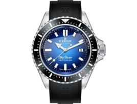 Relógio Mecânico Masculino EDOX Skydiver Neptunian 80120-3Nca-Buidn