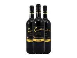 Vinho NORTE DE ESPAÑA - CVNE Cune Club Tempranillo Rioja Grande Reserva (0.75 L - 3 Unidades)