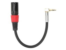 Cabo Trs Macho para Xlr Macho Cabo Auxiliar Estéreo de 90 Graus para Computadores Mp3 Dvd 1M ZMDECQNA