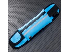 Auriculares Cinto Esportivo Impermeável Saída SHOP-STORY Azul