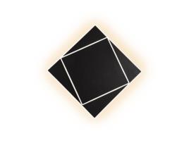 Candeeiro de parede preto 18W Dakla Led MANTRA ILUMINACIÓN