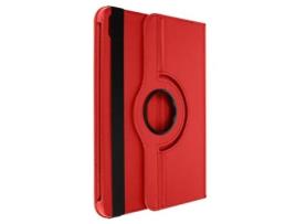  - Capa Fólio Ipad 10 2022 Suporte Rotativo 360 Modo Retrato/Paisagem Vermelho AVIZAR