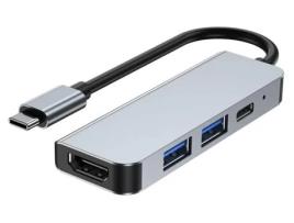  - Hub Usb Hdmi240409-14Zzy Divisor Usb 3.0 Extensor Usb Cinza