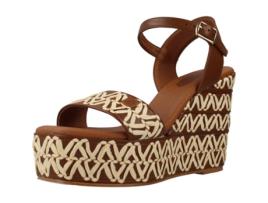 Sapatos de Mulher POPA Kuta Tribo Tecido Castanho (41)