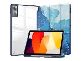  - Capa para Samsung Galaxy Tab S9/S9 Fe 2023 Rígido de Acrílico Capa CHRUI Azul Escuro