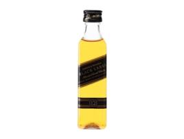 Whisky Blended JOHNNIE WALKER Black Label 12 Anos Garrafa Miniatura (0.05 L - 12 Unidades)