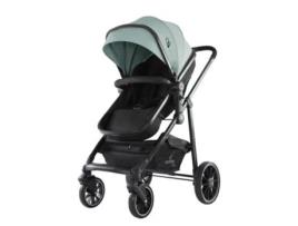 Carrinho de Bebé 2/3 Peças ASALVO Baby Conversível Dubai 2 Verde Oliva