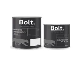 Conjunto Verniz Mate + Catalisador BOLT SPRAY PREMIUM PAINT Normal Hs 2:1 2K 750 Ml
